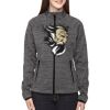 Ladies' Flux Mélange Bonded Fleece Jacket Thumbnail