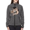 Ladies' Flux Mélange Bonded Fleece Jacket Thumbnail