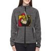 Ladies' Flux Mélange Bonded Fleece Jacket Thumbnail