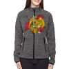 Ladies' Flux Mélange Bonded Fleece Jacket Thumbnail