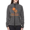 Ladies' Flux Mélange Bonded Fleece Jacket Thumbnail