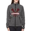 Ladies' Flux Mélange Bonded Fleece Jacket Thumbnail