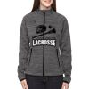 Ladies' Flux Mélange Bonded Fleece Jacket Thumbnail