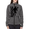 Ladies' Flux Mélange Bonded Fleece Jacket Thumbnail