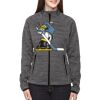 Ladies' Flux Mélange Bonded Fleece Jacket Thumbnail