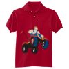 Youth EcoSmart® Jersey Knit Polo Thumbnail