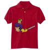 Youth 50/50 EcoSmart® Jersey Knit Polo Thumbnail