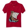 Youth EcoSmart® Jersey Knit Polo Thumbnail