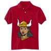 Youth EcoSmart® Jersey Knit Polo Thumbnail