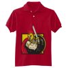 Youth 50/50 EcoSmart® Jersey Knit Polo Thumbnail