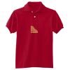 Youth 50/50 EcoSmart® Jersey Knit Polo Thumbnail