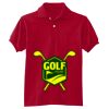 Youth EcoSmart® Jersey Knit Polo Thumbnail