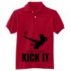 Youth EcoSmart® Jersey Knit Polo Thumbnail