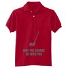 Youth EcoSmart® Jersey Knit Polo Thumbnail