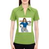 Ladies' Recycled Polyester Performance Piqué Polo Thumbnail