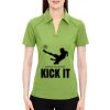 Ladies' Recycled Polyester Performance Piqué Polo Thumbnail