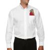 Men's Crown Collection® Tall Solid Broadcloth Woven Shirt Thumbnail