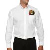 Men's Crown Collection® Tall Solid Broadcloth Woven Shirt Thumbnail